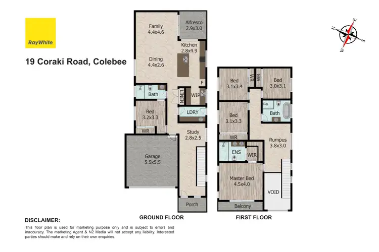 Floorplan of Homely house listing, 19 Coraki Road, Colebee NSW 2761