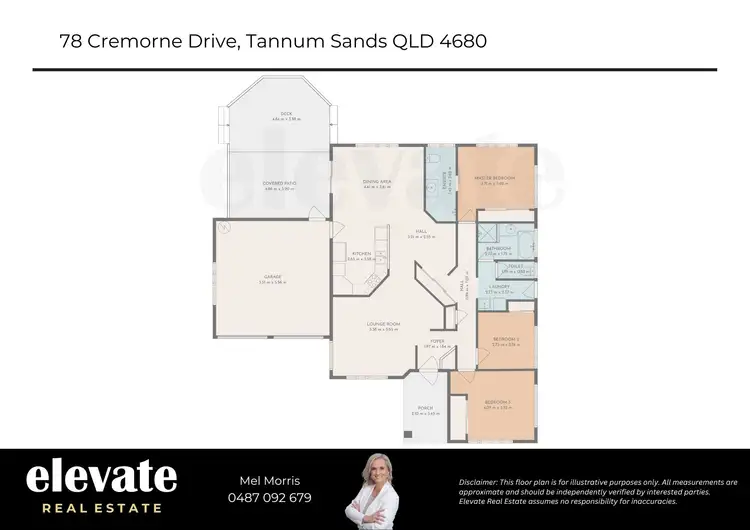 Floorplan of Homely house listing, 78 Cremorne Drive, Tannum Sands QLD 4680