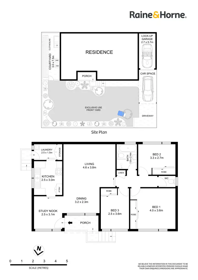 Floorplan of Homely villa listing, 11 Waycott Avenue, Kingsgrove NSW 2208