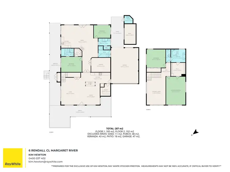 Floorplan of Homely house listing, 6 Rendall Close, Margaret River WA 6285