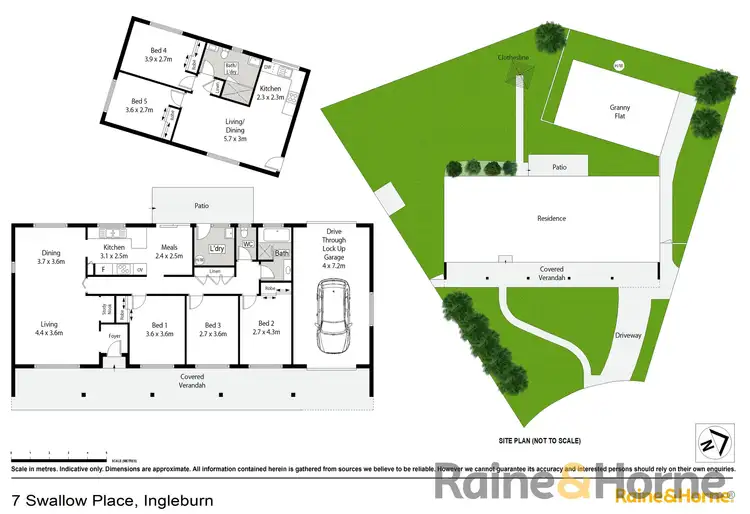 Floorplan of Homely house listing, 7 Swallow Place, Ingleburn NSW 2565