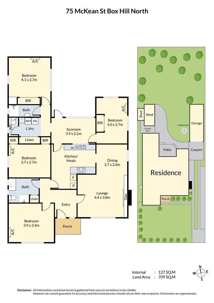 Floorplan of Homely house listing, 75 Mckean Street, Box Hill North VIC 3129