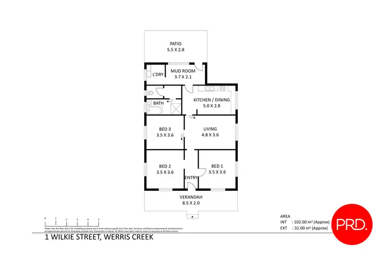 Floorplan of Homely house listing, 1 Wilkie Street, Werris Creek NSW 2341