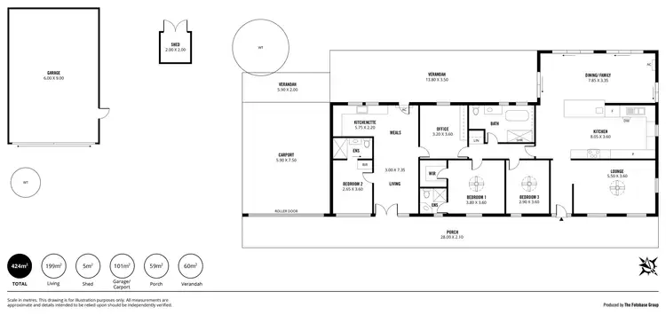 Floorplan of Homely house listing, 7 Alan Street, Gumeracha SA 5233
