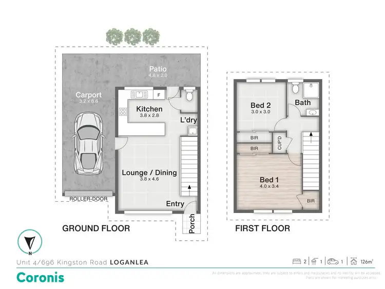 Floorplan of Homely house listing, 4/696 Kingston Road, Loganlea QLD 4131