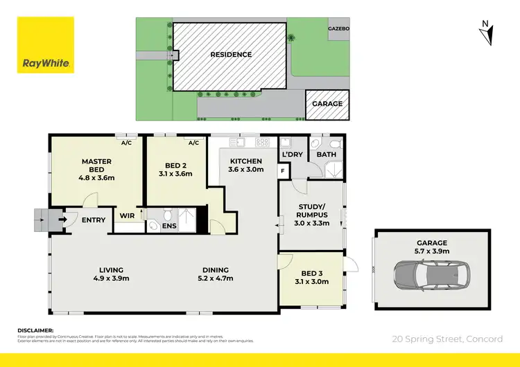 Floorplan of Homely house listing, 20 Spring Street, Concord NSW 2137