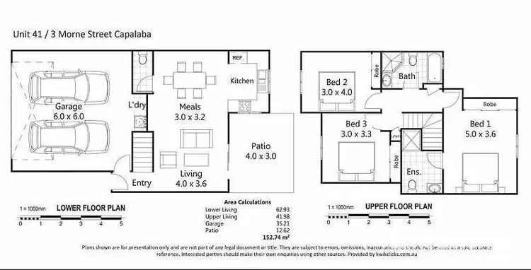 Floorplan of Homely house listing, 41/3 Grange Court, Capalaba QLD 4157