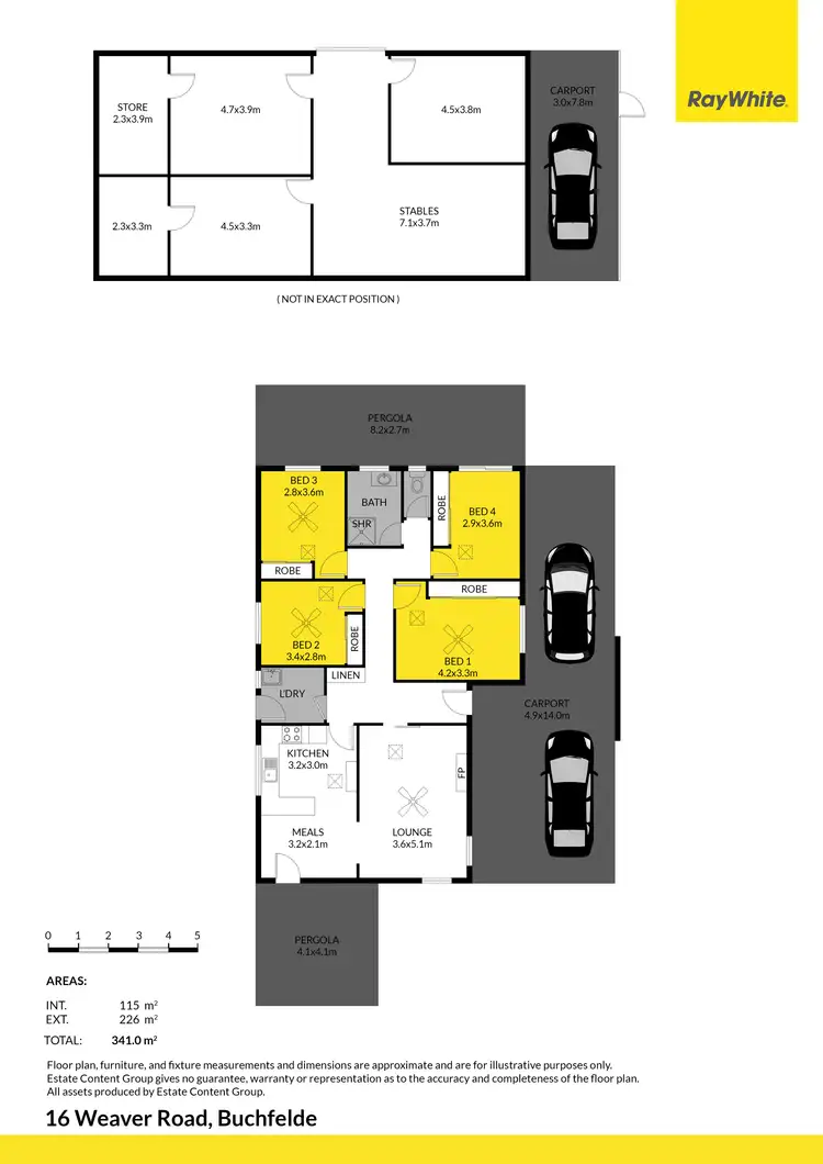 Floorplan of Homely house listing, 16 Weaver Road, Buchfelde SA 5118