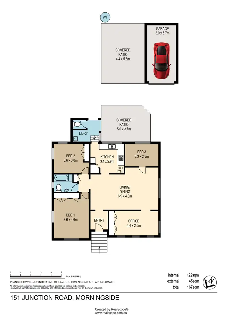 Floorplan of Homely house listing, 151 Junction Road, Morningside QLD 4170