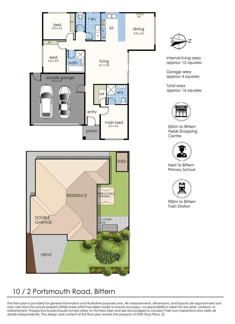 Floorplan of Homely house listing, 10/2 Portsmouth Road, Bittern VIC 3918