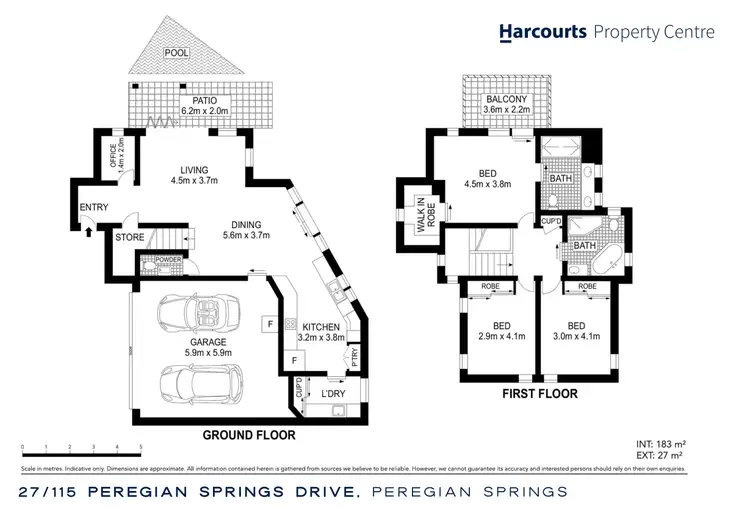 Floorplan of Homely house listing, 27/115 Peregian Springs Drive, Peregian Springs QLD 4573