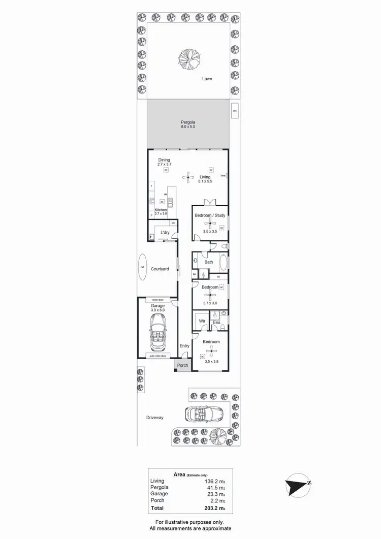 Floorplan of Homely house listing, 51a William Street, Beverley SA 5009