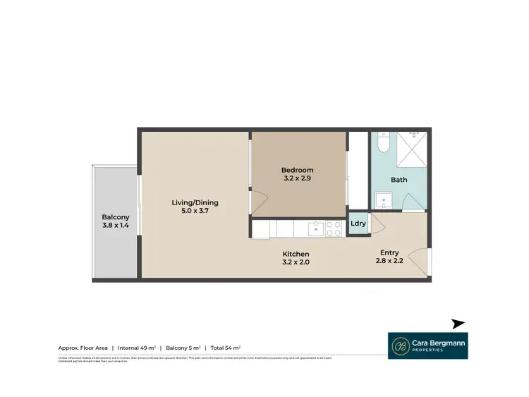 Floorplan of Homely apartment listing, 204/40 Playfield Street, Chermside QLD 4032