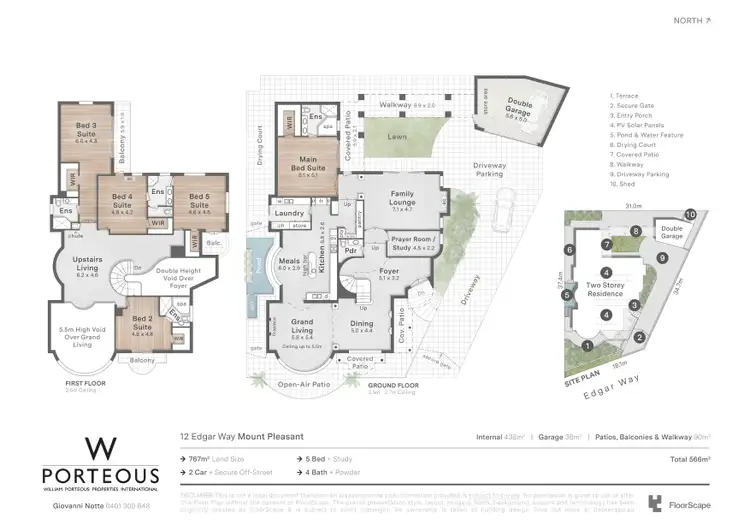 Floorplan of Homely house listing, 12 Edgar Way, Mount Pleasant WA 6153