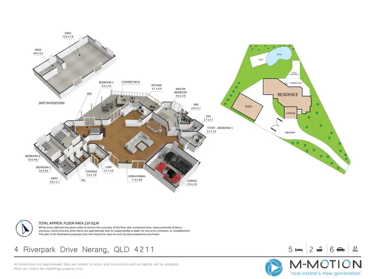 Floorplan of Homely house listing, 4 Riverpark Drive, Nerang QLD 4211