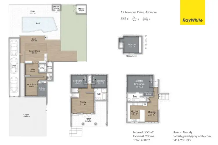 Floorplan of Homely house listing, 17 Lowanna Drive, Ashmore QLD 4214