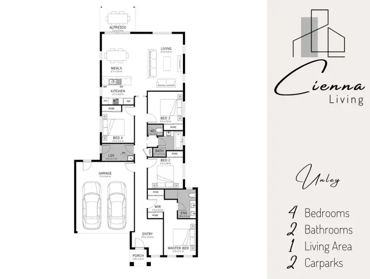 Floorplan of Homely house listing, 21 Michelino Street, Munno Para Downs SA 5115