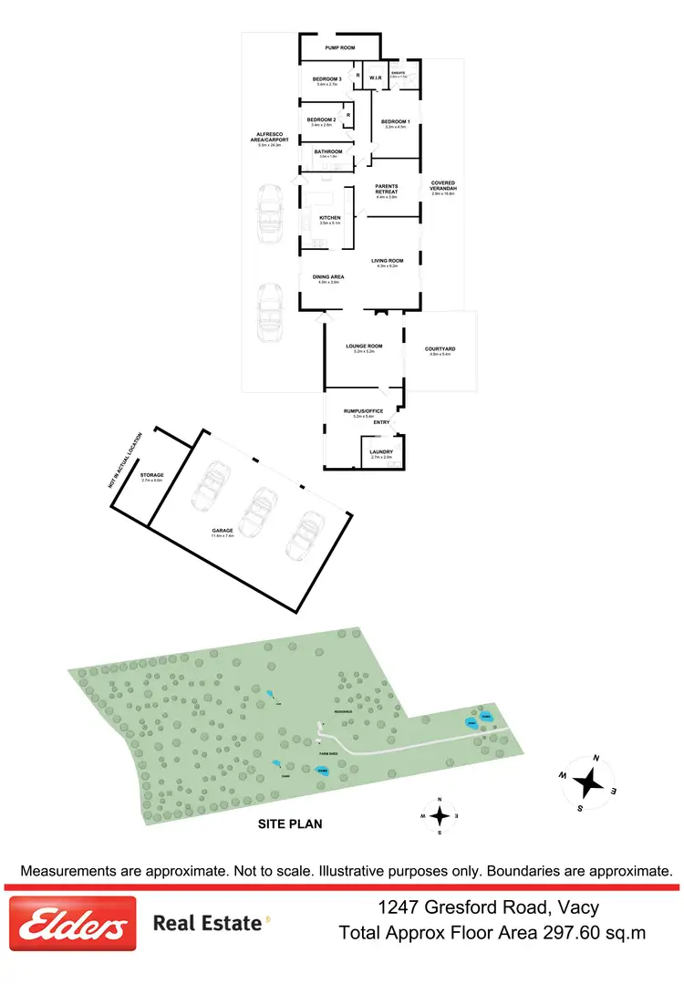 Floorplan of Homely rural property listing, 1247 Gresford Road, Vacy NSW 2421