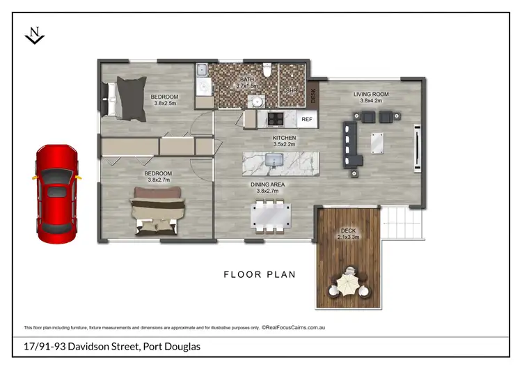 Floorplan of Homely house listing, 17/91-93 Davidson Street, Port Douglas QLD 4877