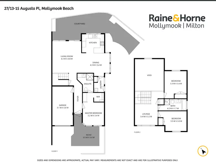 Floorplan of Homely townhouse listing, 27/13-15 Augusta Place, Mollymook Beach NSW 2539