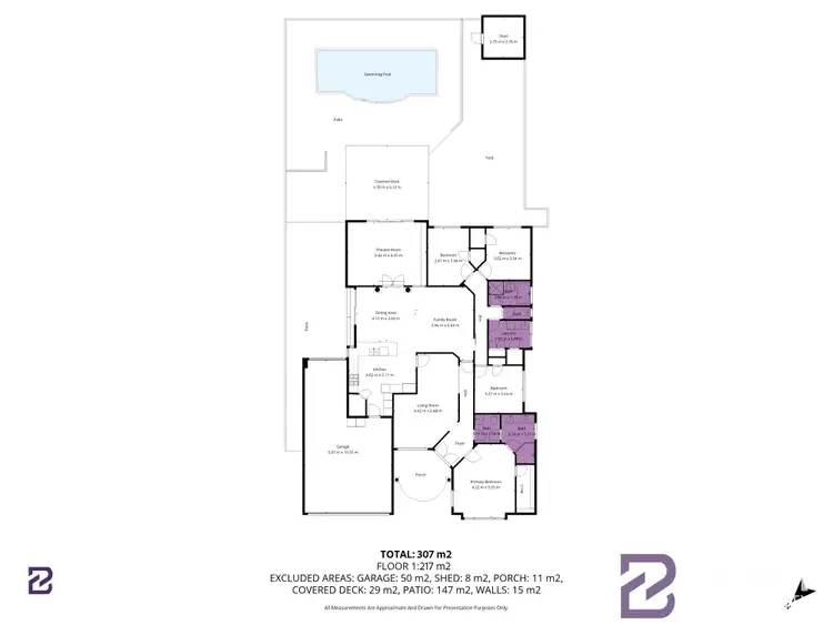Floorplan of Homely house listing, 87 Bennett Drive, Canning Vale WA 6155