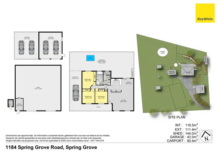 Floorplan of Homely house listing, 1184 Spring Grove Road, Spring Grove NSW 2470