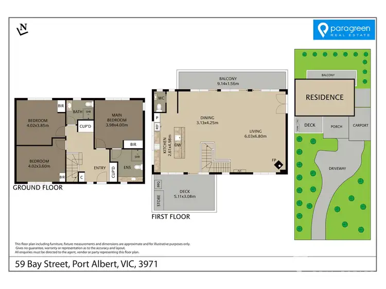 Floorplan of Homely house listing, 59 Bay Street, Port Albert VIC 3971