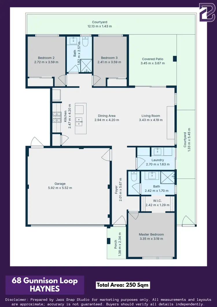 Floorplan of Homely house listing, 68 Gunnison Loop, Haynes WA 6112