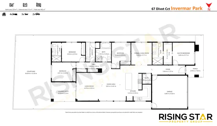 Floorplan of Homely house listing, 67 Divot Circuit, Invermay Park VIC 3350