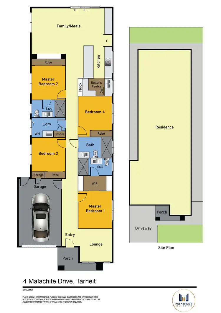 Floorplan of Homely house listing, 4 Malachite Drive, Tarneit VIC 3029
