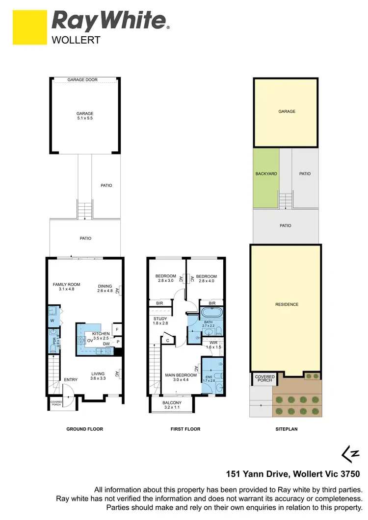 Floorplan of Homely house listing, 151 Yann Drive, Wollert VIC 3750