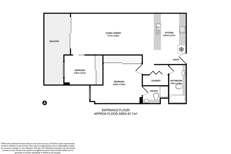 Floorplan of Homely unit listing, 71/1A Tomaree Street, Nelson Bay NSW 2315