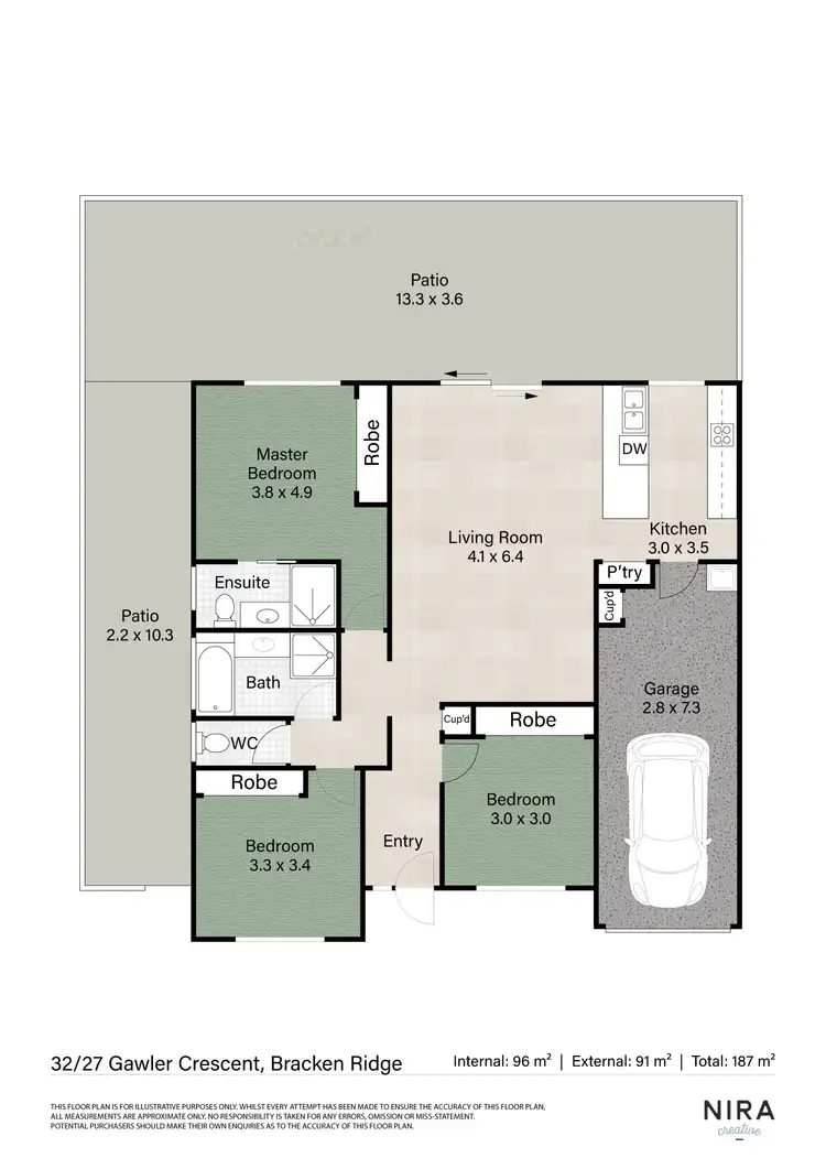 Floorplan of Homely villa listing, 32/27 Gawler Crescent, Bracken Ridge QLD 4017