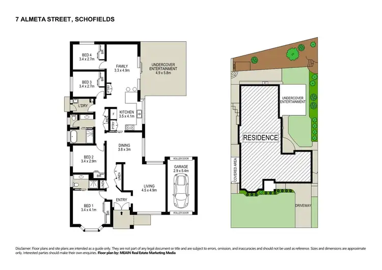 Floorplan of Homely house listing, 7 Almeta Street, Schofields NSW 2762