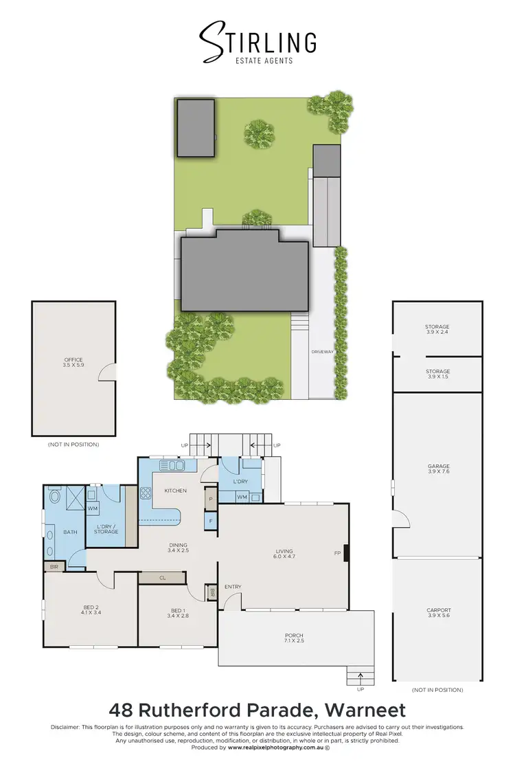 Floorplan of Homely house listing, 48 Rutherford Parade, Warneet VIC 3980