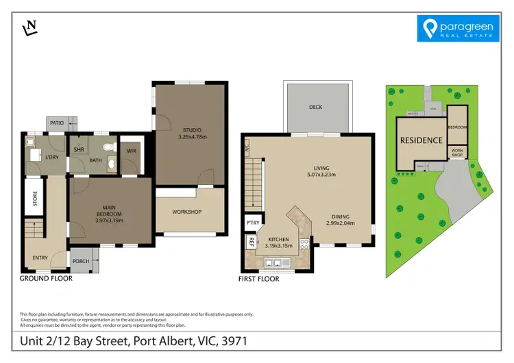 Floorplan of Homely townhouse listing, 2/12 Bay Street, Port Albert VIC 3971