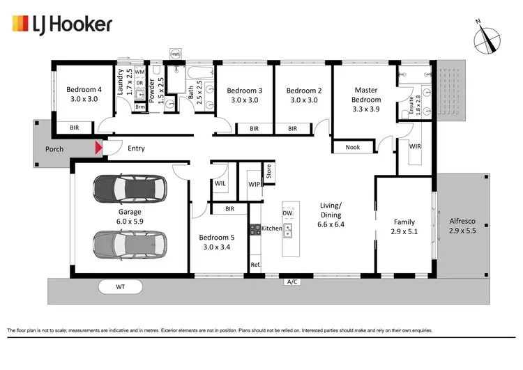 Floorplan of Homely house listing, 67B Yarrah Drive, Yass NSW 2582