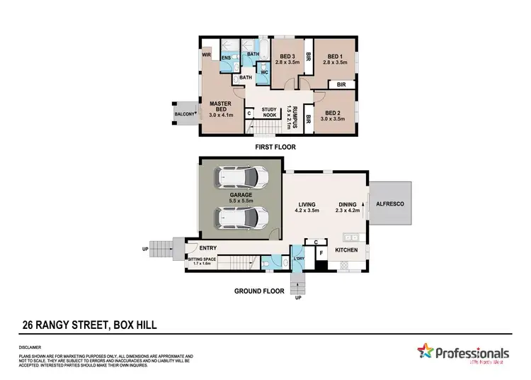 Floorplan of Homely house listing, 26 Rangy Street, Box Hill NSW 2765