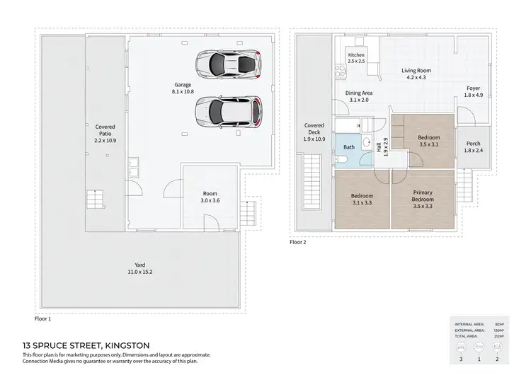 Floorplan of Homely house listing, 13 Spruce Street, Kingston QLD 4114