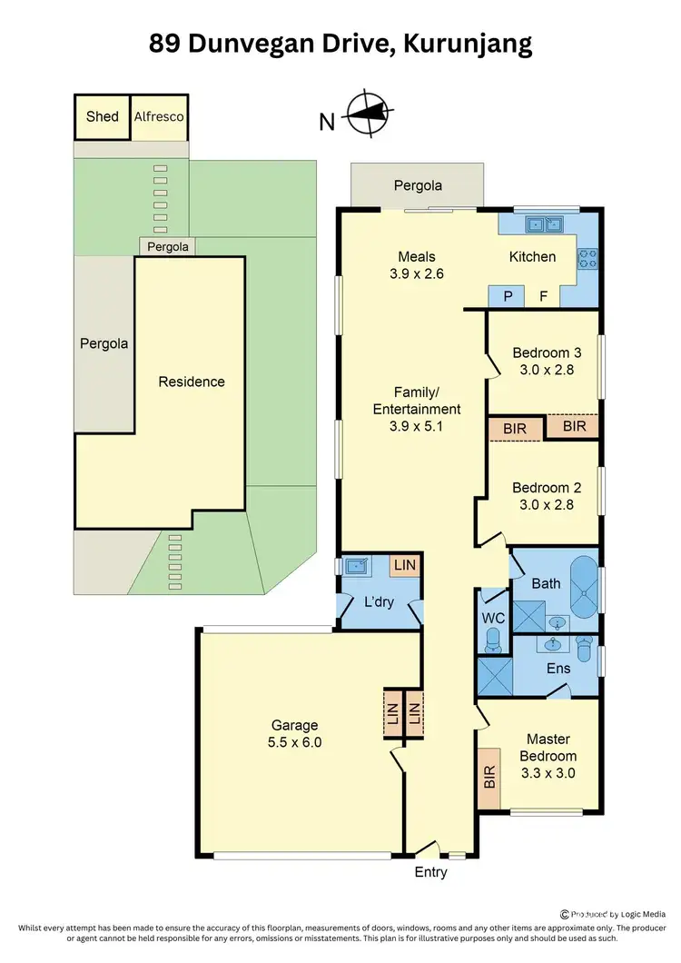 Floorplan of Homely house listing, 89 Dunvegan Drive, Kurunjang VIC 3337