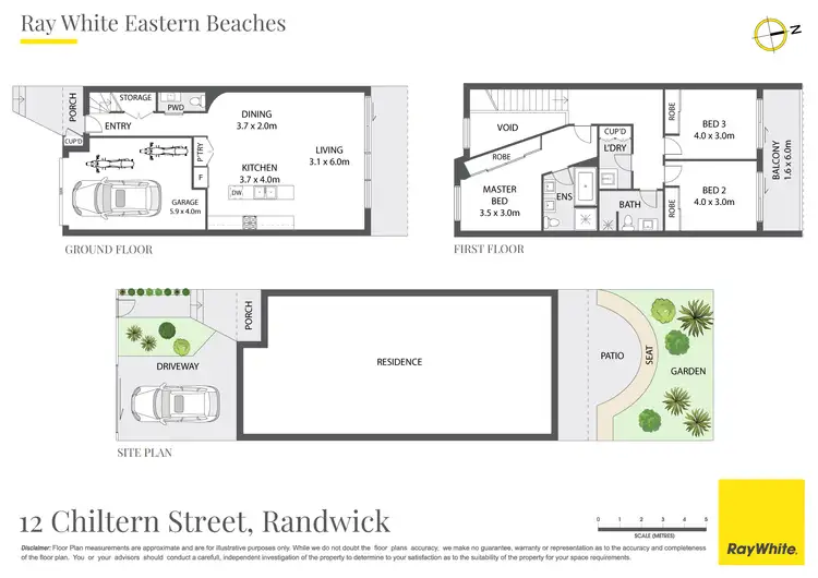 Floorplan of Homely house listing, 12 Chiltern Street, Randwick NSW 2031