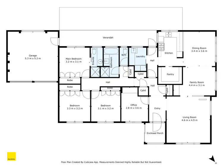 Floorplan of Homely rural property listing, 10 Greenshields Road, Drouin VIC 3818
