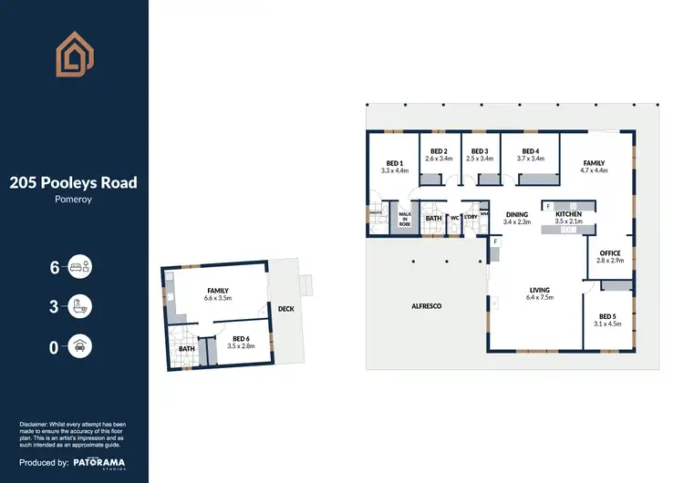 Floorplan of Homely rural property listing, 205 Pooleys Rd, Goulburn NSW 2580
