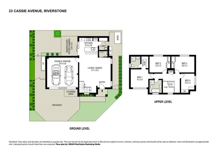 Floorplan of Homely house listing, 23 Cassie Avenue, Grantham Farm NSW 2765