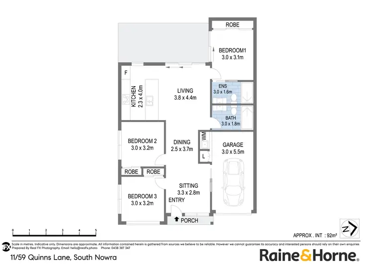 Floorplan of Homely villa listing, 11/59 Quinns Lane, South Nowra NSW 2541