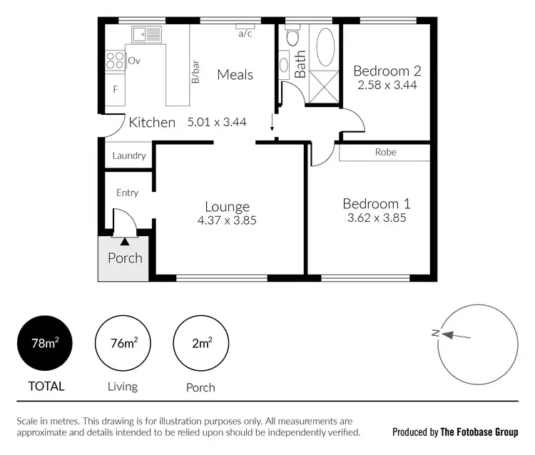 Floorplan of Homely unit listing, 4/20 Tudor Street, Dulwich SA 5065
