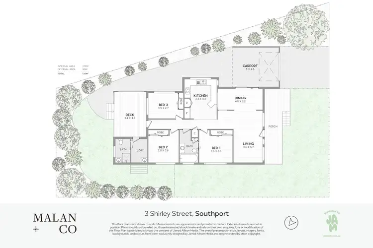 Floorplan of Homely house listing, 3 Shirley Street, Southport QLD 4215