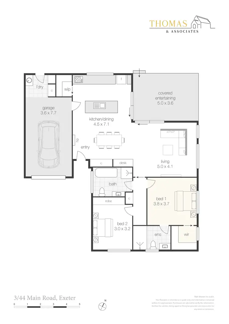 Floorplan of Homely house listing, 3/44 Main Road, Exeter TAS 7275