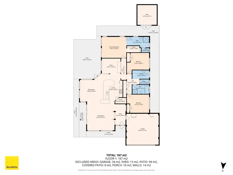 Floorplan of Homely house listing, 65 Beachfields Drive, Broadwater WA 6280