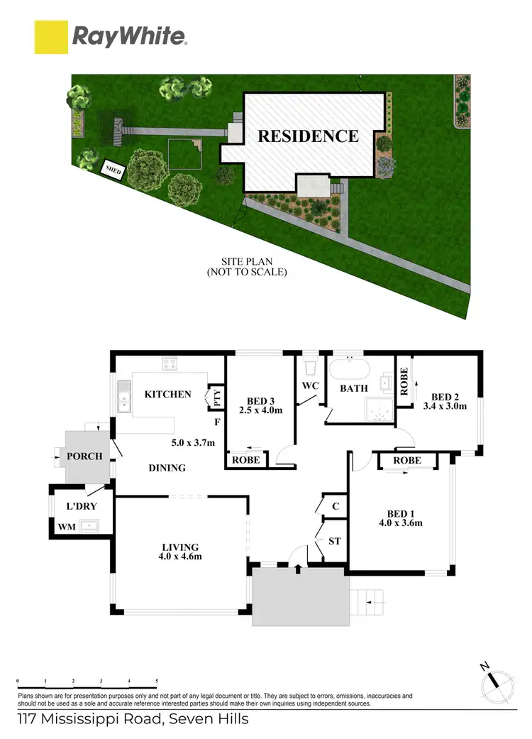 Floorplan of Homely house listing, 117 Mississippi Road, Seven Hills NSW 2147